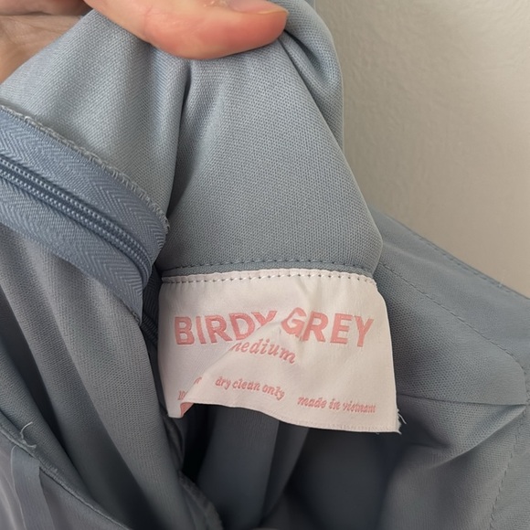 Birdy Grey Elegant Dusty Blue Maxi Dress M - Picture 6 of 8